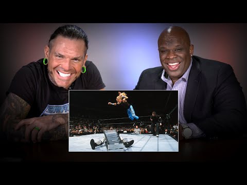 Jeff Hardy & D-Von Dudley rewatch their classic TLC Match: WWE Playback