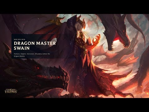 DRAGON MASTER SWAIN NEW EPIC SKIN - League Of Legends