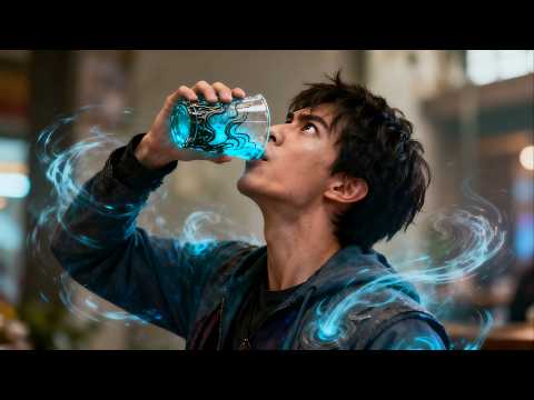 Él bebió una bebida extraña y obtuvo superpoderes: Telequinesis, teletransportación...#251126tjB2