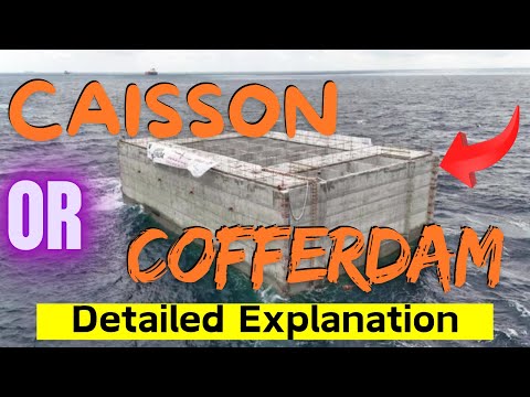 How Caisson is Different From Cofferdam