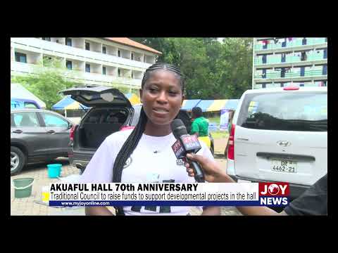 Akuaful Hall marks 70 years, launches fundraising drive to support development projects.