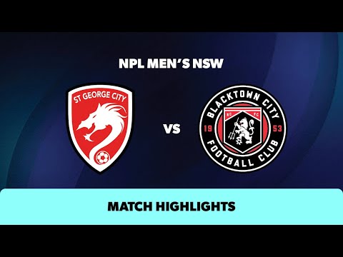 NPL Men's NSW Round 7 Highlights – St George City v Blacktown City