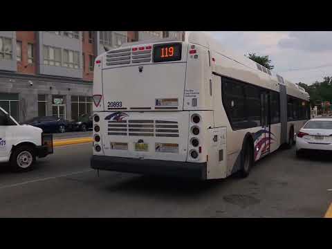 Njt Buses Short 119 Action
