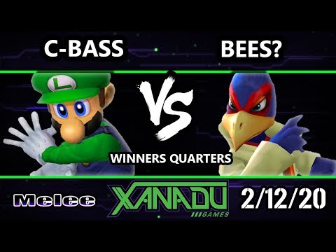 S@X 341 Winners Quarters - Bees? (Falco) Vs. C-bass (Luigi) Smash Melee - SSBM