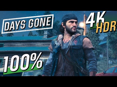 [4K HDR] DAYS GONE (Hard / 100% / Exploration) Walkthrough part 73 - 100% Achieved