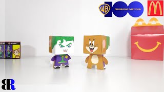 2023 Warner Bros 100th Anniversary McDonalds Happy Meal Set Collection | JOKER & JERRY