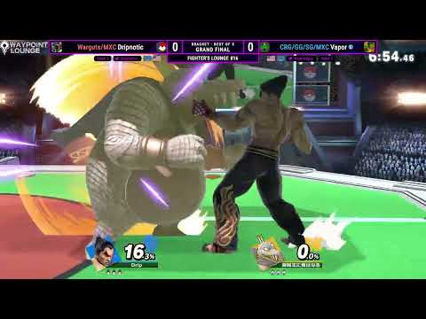 Dripnotic vs Vapor [L] | Grand Finals | Fighter's Lounge #16 | ULT: Singles