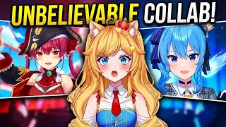 Risu Reacts | Chatter Chatter by  Houshou Marine x Hoshimachi Suisei of Hololive JP