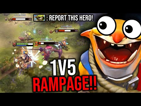 Giving Everyone a Big Surprise!! Insane 1v5 Rampage No Mercy!!