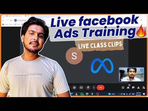 Live Google ads facebook ads Personalized Training 0nly at 9999