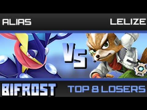 [Bifrost] Top 8 Losers - Alias (Greninja) vs. Lelize (Fox) - SSB4 Singles