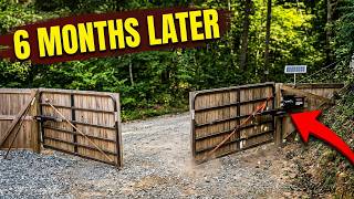 GHOST CONTROLS. DIY off grid gate system 6 month review
