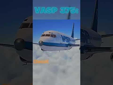 The Best Emergency Landing... (Version 3) VASP Flight 375 #shorts #aviation #Brazil