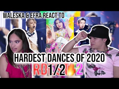 Waleska & Efra react to THE HARDEST KPOP DANCES OF 2020! |1/2| REACTION