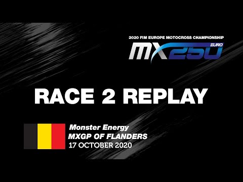 Monster Energy MXGP FLANDERS 2020 - Replay EMX 250 Race 2