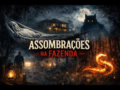 Assombrações nas Fazendas de Dona Euzébia (MG): Boitatá, Vultos e Lobisomem