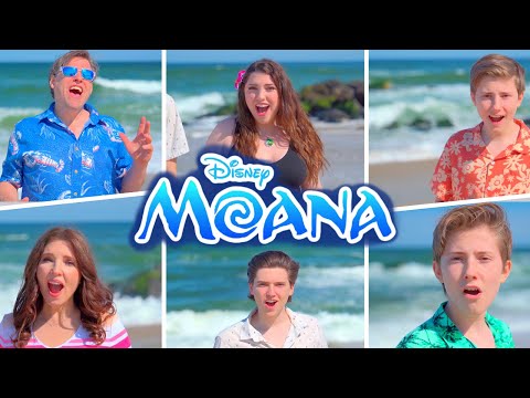 AGT FAMILY SINGS "How Far I'll Go" From Disney’s MOANA 2! (Cover by @SharpeFamilySingers) 🌺🎤