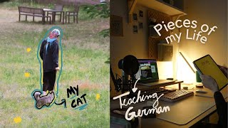 Taking my Cat for a Walk, Work as a German Teacher & Homebody | Berlin Vlog