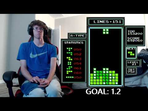 NES Tetris: 1,158,940 (16th 1.1 + 100th Max)