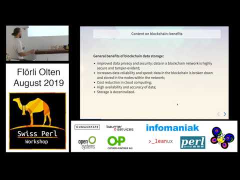 SPW 2019: Konstantin Narkhov - ‎Pheix: Perl6-based CMS with data storing on blockchain