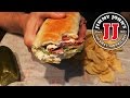 ASMR Eating Jimmy John S Italian Sub W Chips Pickle No Talking