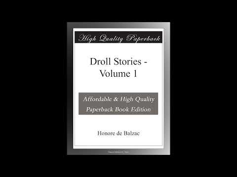 Droll Stories - Volume 1 by Honore de Balzac — free full audiobook