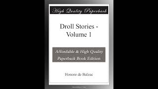 Droll Stories - Volume 1