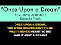 Once Upon A Dream From Jekyll And Hyde Karaoke Track With Lyrics On Screen