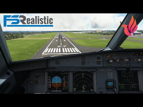 MSFS 2020 - FENIX A320 | FSRealistic Pro. First flight