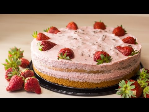 Schnelle Erdbeer Sahnetorte Rezept - Any Blum - Serie #82