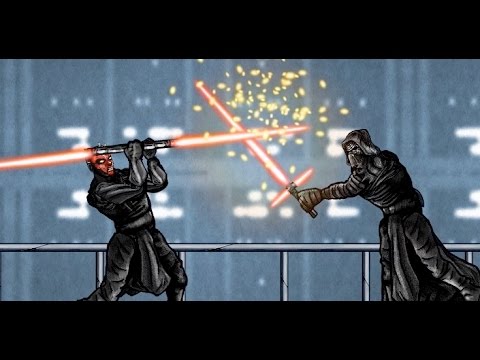 Darth Maul vs Kylo Ren - Star Wars Fan Animated Duel Series