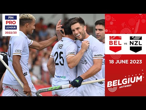 FIH Hockey Pro League 2022-23: Belgium vs New Zealand (Men, Game 1) - Highlights