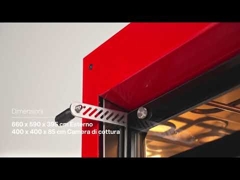 video 1, Four pizza électrique 1 pizza 400 x 400 mm