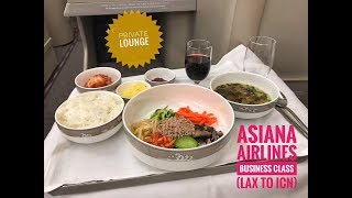 Private Lounge on Asiana Airlines Business Class (A380)