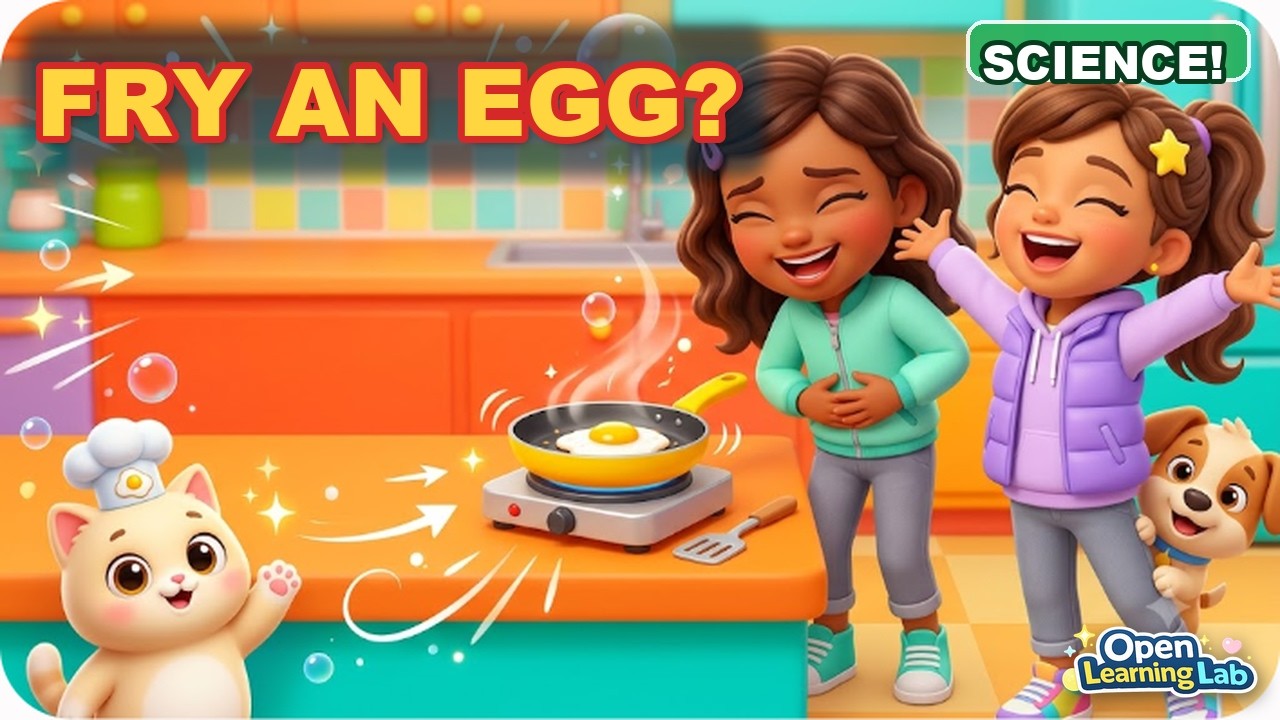 Can You Really Fry an Egg on a Hot Sidewalk? | Science for Kids
