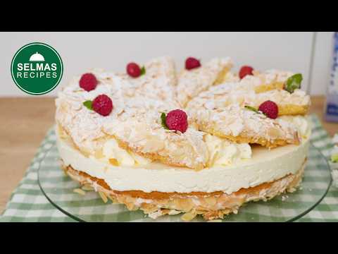 Himmelstorte mit Himbeeren & Marcarpone Creme 🍰 Besser als jeder Käsekuchen?