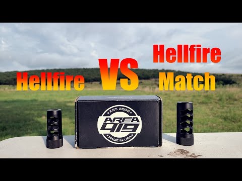 Do You Need a Muzzle Brake? Shooting a 308 With \u0026 Without a Brake (Area 419 Hellfire)