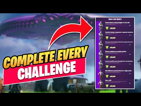 Fortnite Season 7 Week 2 EVERY EPIC & LEGENDARY QUEST GUIDE In UNDER 5 MINUTES!