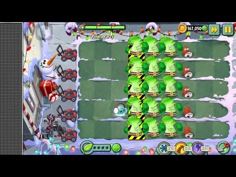 Plants vs. Zombies 2 pinata party 12/24/2016 || pinata party December 24, 2016