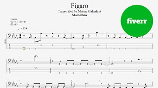 Madvillain - Figaro (bass tab)