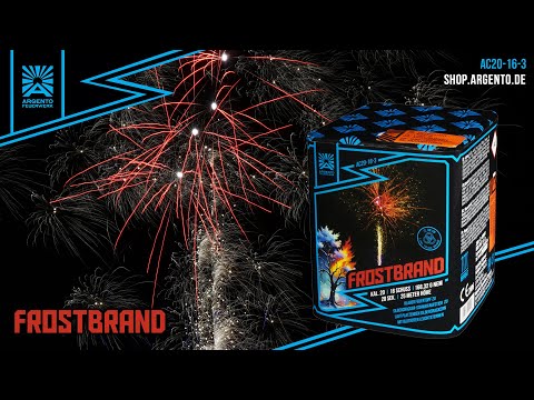 "Frostbrand" - 16Sh 20mm Blau-Silbercracker + Blutrot [Batch 2024]