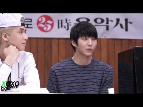 130808 광주 25시 음악사 VIXX 팬사인회 레오 cut. (feat. 엔엄마) 이쁘네에, 우리 레오~)
