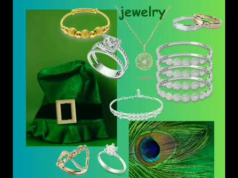 beautiful jewelry design 🤍💚🤍🤍