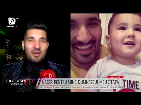 NADIR, DESPRE RELAȚII: „VAGABOND ÎNSEAMNĂ SĂ FII SERIOS CU DIPLOMĂ”