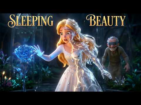 Sleeping Beauty: THE CRYSTAL PRINCESS | Easy English Listening Practice Fairy Tales (A2 Level)