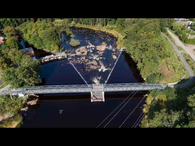 Live webcam view of Hertingforsen Hydropower Weir