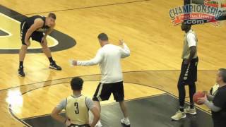 Matt Painter's 3-on-3 Man-to-Man Defensive Drill!