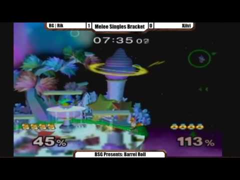 BSG Barrel Roll (Melee Singles) - RG Rik vs Xiivi