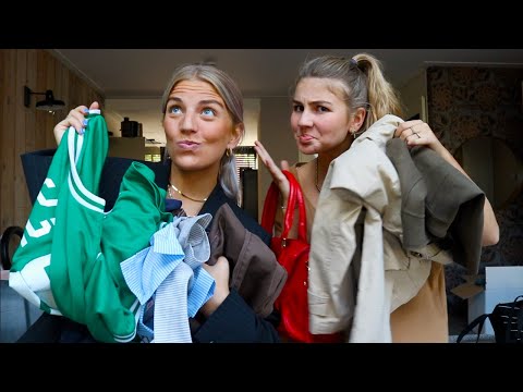 SHOPPING FOR EACH OTHER'S OUTFITS WITH SISTER | SENNA BELLOD