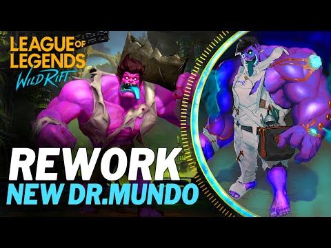 DR.Mundo Rework In Wild Rift ( LoL Mobile )